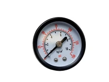 2x Dental Round Pressure Gauge 0-150 psi 1 1/2" Hole (DCI Type)