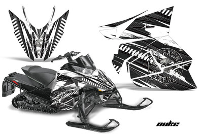 Sled Graphics Stickers Decals For Arctic Cat ProCross SnoPro 12-16 NUKE W