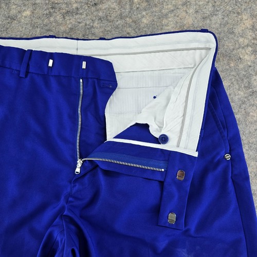 RLX Ralph Lauren Shorts Mens 34 Royal Blue Golf Chino Performance DEFECT - Picture 5 of 13