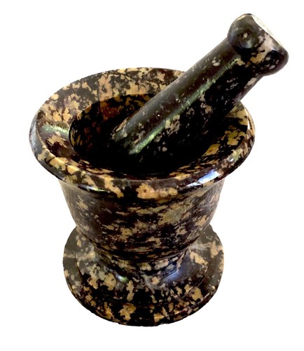 Marble Mortar and Pestle