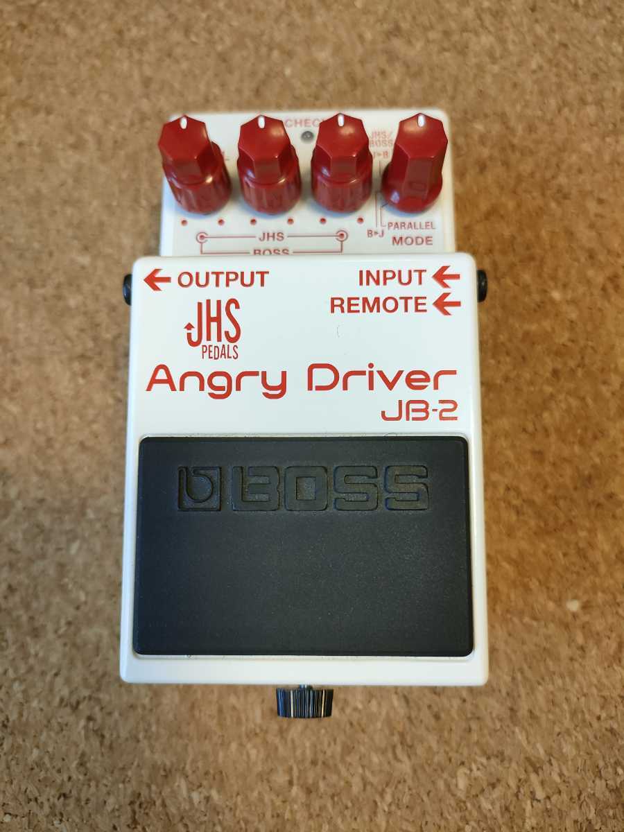 ギター JHS Pedals Angry Driver JB-2 Used BOSS JB2 ANGRY DRIVER Effect Pedal | Guitar Center