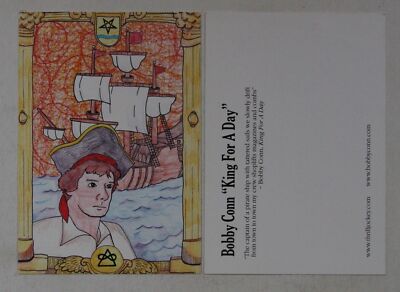 Bobby Conn King For A Day - Promo Postcard US 2007