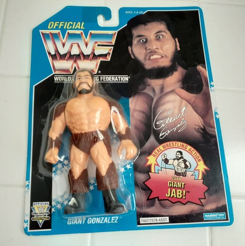 WWF Hasbro Giant Gonzales Series 10 1993 MOC...