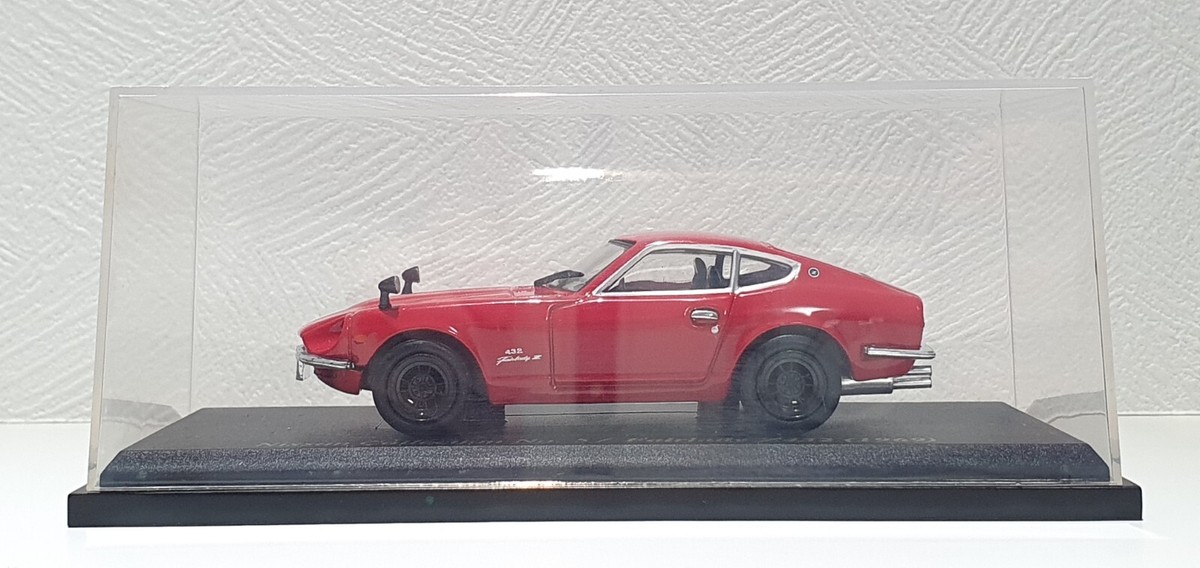 霜月える⟡.·*. 1/43 Norev 1969 NISSAN FAIRLADY Z432 RED diecast car model | eBay
