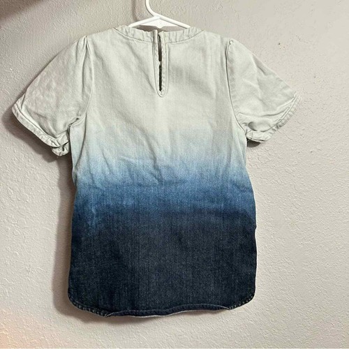 Stella McCartney Kids, Blue Denim Ombre Jean Dress, Girls Size 4 - Picture 3 of 7