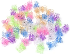 60PCS Rose Orchid Clips Plastic Plant Clips Garden Support Clips