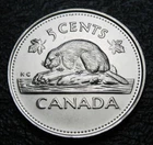 Canada 2002-p 5-cent Beaver BU From a new roll