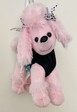 Poochie  Co Poodle Purse Pink  Super Cute Pink Poodle Purse 