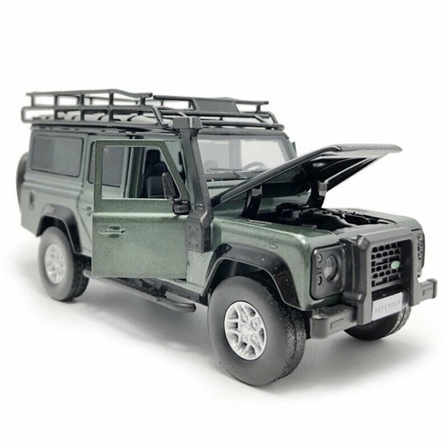 1:32 Diecast Model Car Toy Vehicle Sound Light Effect For Land Rover Defender D - Picture 5 of 12