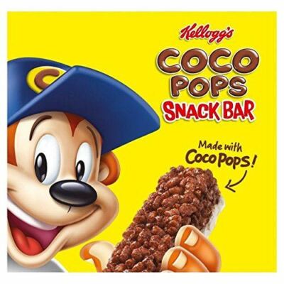 Kellogg's Coco Pops Müsli Milch Riegel - 6 x 20g