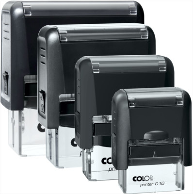 Stempel personalisiert Firmenstempel Colop Printer bis 6 Zeilen Wunschtext Arial