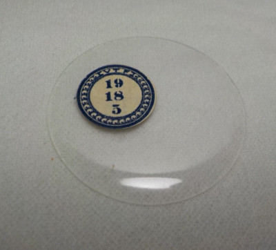 GLASS POCKET WATCH CRYSTAL SIZE 19 H 5 REPLACEMENT PART #432 | eBay