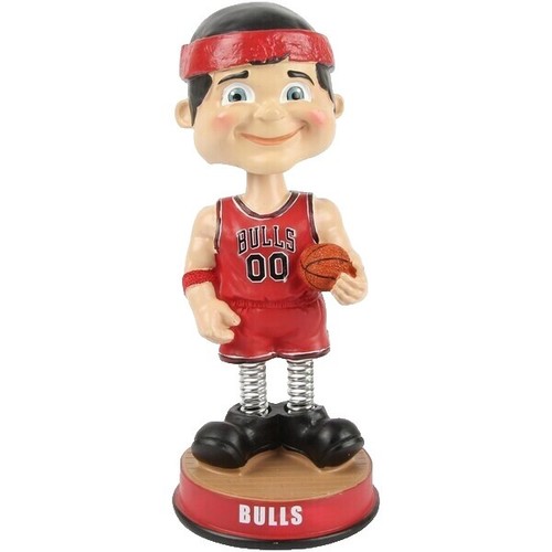 NBA Ultra Jams Chicago Bulls Michael Jordan Bobblehead Figure-Red