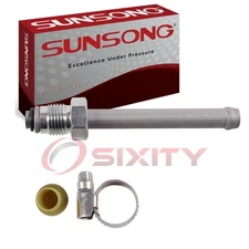 Sunsong Gear To Cooler Power Steering Return Line End Fitting for 1999-2003 vm
