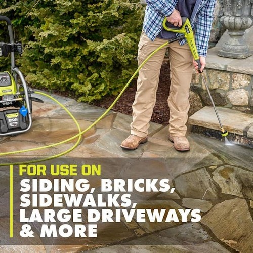 3000 PSI 1.1 GPM Cold Water Electric Pressure Washer and 12 in. Surface Cleaner - Picture 4 of 12