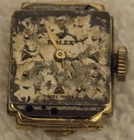 VINTAGE ROLEX LADIES 18K 750 YELLOW GOLD PRECISION WATCH - PARTS OR REPAIR