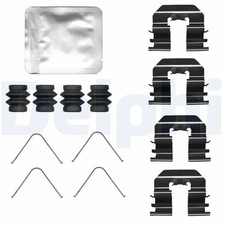 ORIGINAL® Delphi Zubehörsatz, Scheibenbremsbelag Hinten für Opel KARL Hyundai