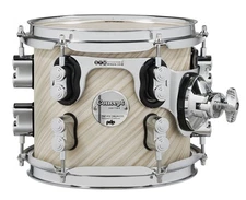 PDP Concept Maple 7x8 Suspended Tom Twisted Ivory Finish Ply with Chrome