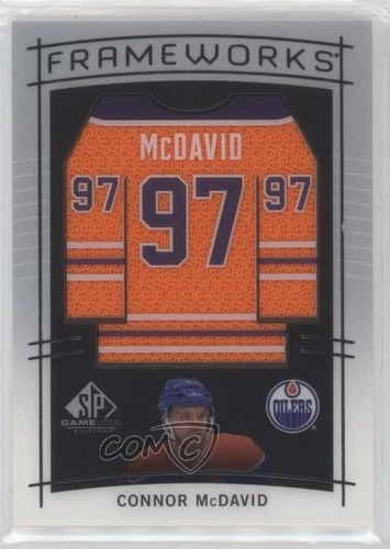2024-25 Upper Deck SP Game Used Frameworks Achievement Connor McDavid #FA-2