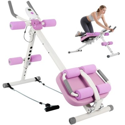 6 in 1 Stomach Exercise Equipment Multi Functional Adjustable Ab Trainer