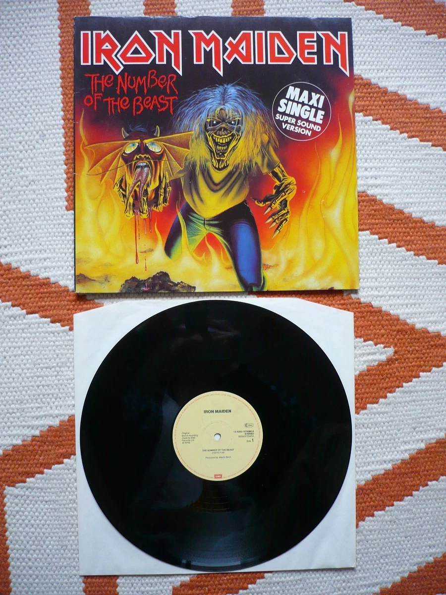 Iron Maiden Numbered 45 RPM Speed Vinyl Records for sale | eBay
