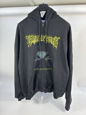 Vetements x Cradle Of Filth Oversized Zip Hoodie Größe: M passt XXL