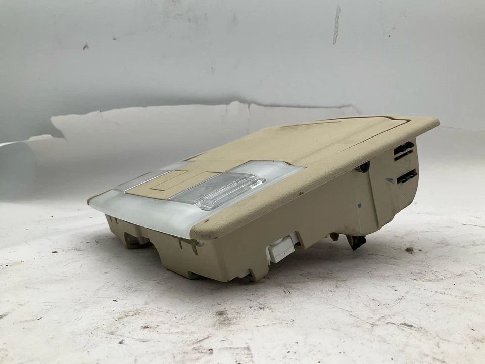 Luz domo consola superior Ford Flex 2007-2014 con soporte para gafas de sol en beige OEM Foto 3 de 4