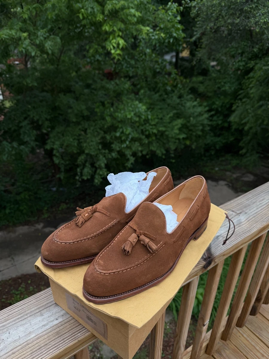 Meermin Mallorca Linea Maestro Men\'s Brown Suede Loafers Size 7.5‎ UK - 8.5 US Meermin Mallorca Dress Shoes Men main image 3