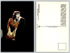 Mick Jagger Rolling Stones 1978 Concert Photo Postcard Coral-Lee Uniphoto