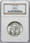 1936-S Walking Liberty Half Dollar NGC MS65
