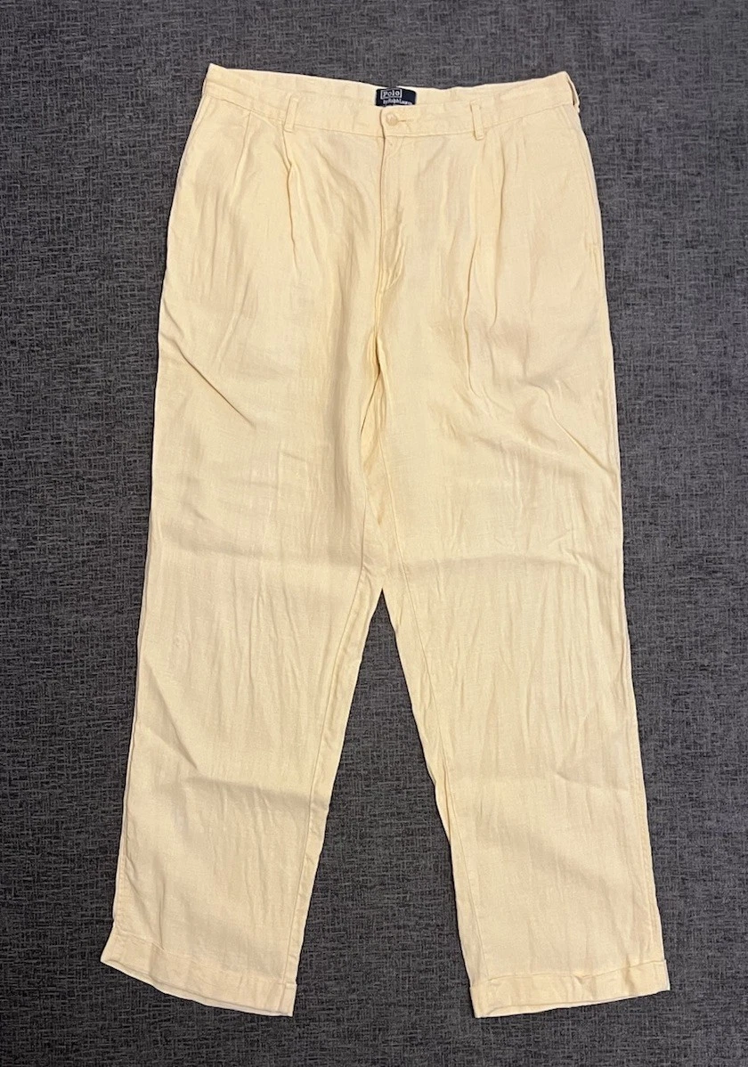 Polo Ralph Lauren Yellow Pants for Men for sale | eBay