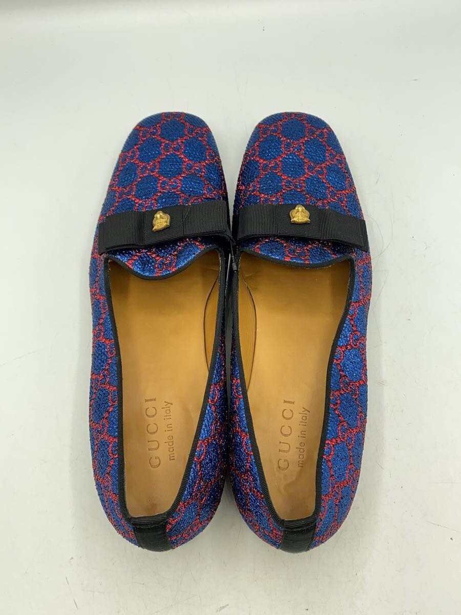 Gucci Opera Pumps Loafers Shoes Tiger Head Blue Size 7 US About7.5 For Men thumbnail 11