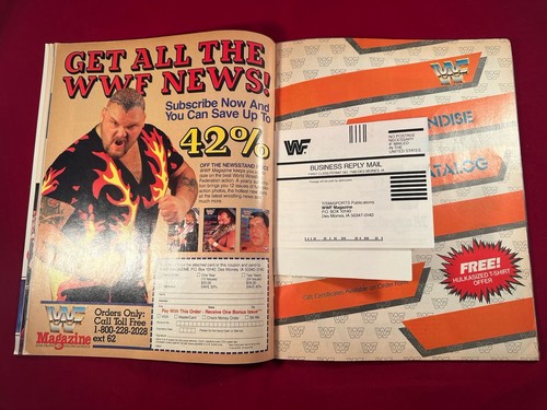 WWF WWE Magazine July 1988 Macho Man Hulk Hogan Duggan Jake The Snake Sleeve - Picture 5 of 7