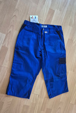 kurze Arbeitshose Piratenhose Sommer Berufshose Gr. 52  blau PKA  Bermuda Shorts