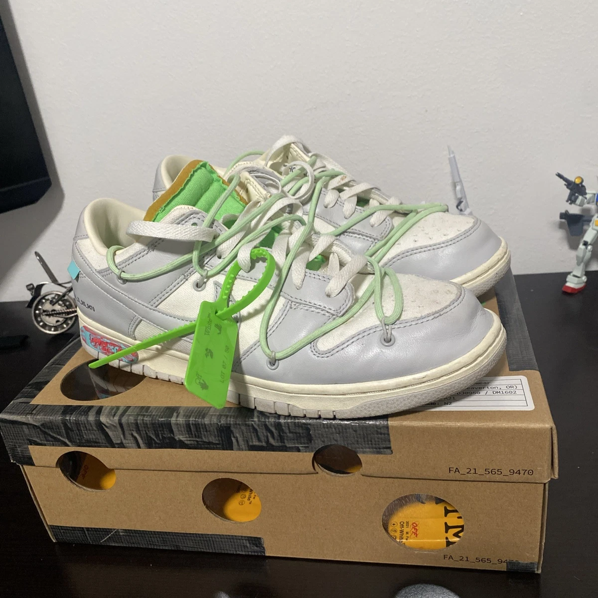 Nike Off-White x Dunk Low Lot 07 of 50 for Sale | Authenticity