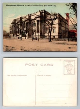 New York, NY-New York, Metropolitan Museum of Art Central Park Vintage Postcard
