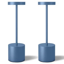 Cordless Table Lamps Set of 2, 5000mAh Rechargeable Battery Powered Lamp, 3 C...