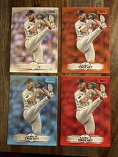 2025 Topps Stadium Club Garrett Crochet Bronze,Red, Light Blue Foils & Base #18