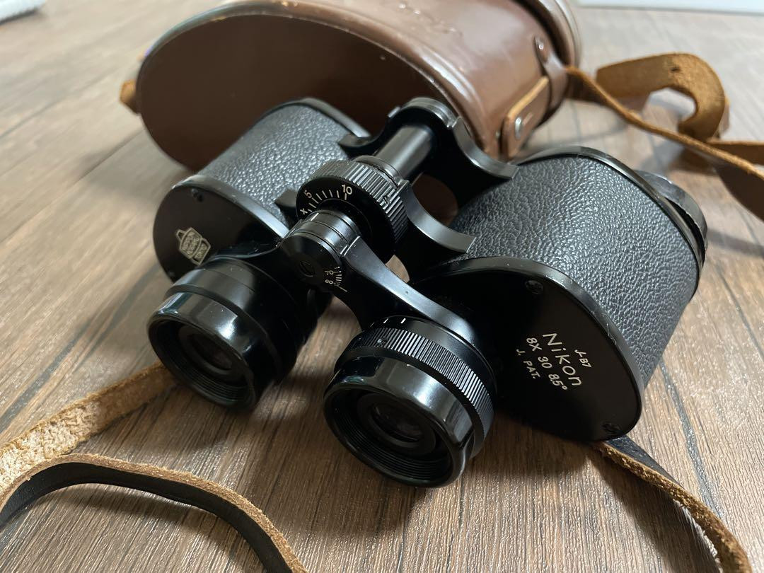 Nikon 8X30 8.5 Vintage Binoculars - Used, Body Wear, Nippon Nikon 8X30 8.5 Vintage Binoculars - Used, Body Wear, Nippon