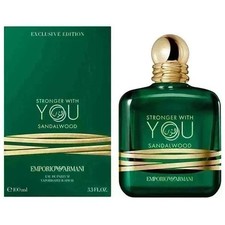 New Stronger With You Sandalwood by Armani - 3.3oz / USA Fast Shipping .