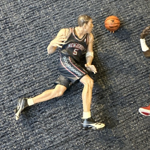 Ben Wallace & Jason Kidd McFarlane 3" NBA Figures (2), Basketball (1) *USED* - Picture 2 of 11