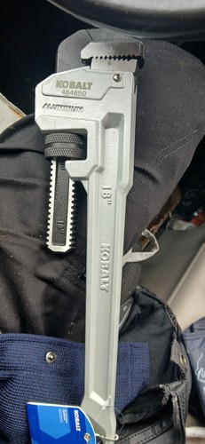 Kobalt 464653 18” Aluminum pipe wrench - Picture 1 of 3