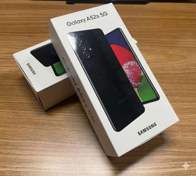 New in Sealed Box Samsung Galaxy A52s 5G A528B 128GB Factory Unlocked US SHIP