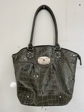 U.S. Polo Assn. Women s Green Croc Patent Tot...