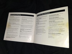 Night Creatures (Turbo Grafx 16, NEC) Manual  Make Your Loose Game More Complete