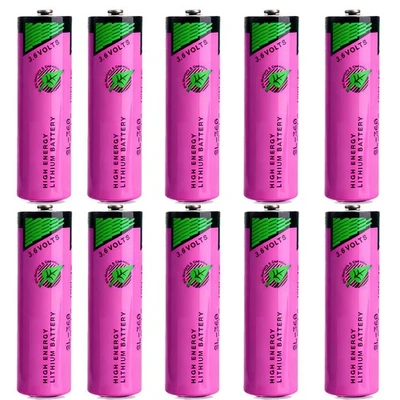 UNBRAND 10x 2400mAh TADIRAN Battery For 6ES7971-0BA00 Siemens Simatic SL-360 S7-400 3.6V