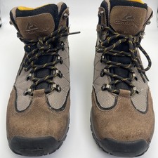 Ozark Trail Mens Size 9 Brown Black Hiking Boots Outdoor Trail Shoes