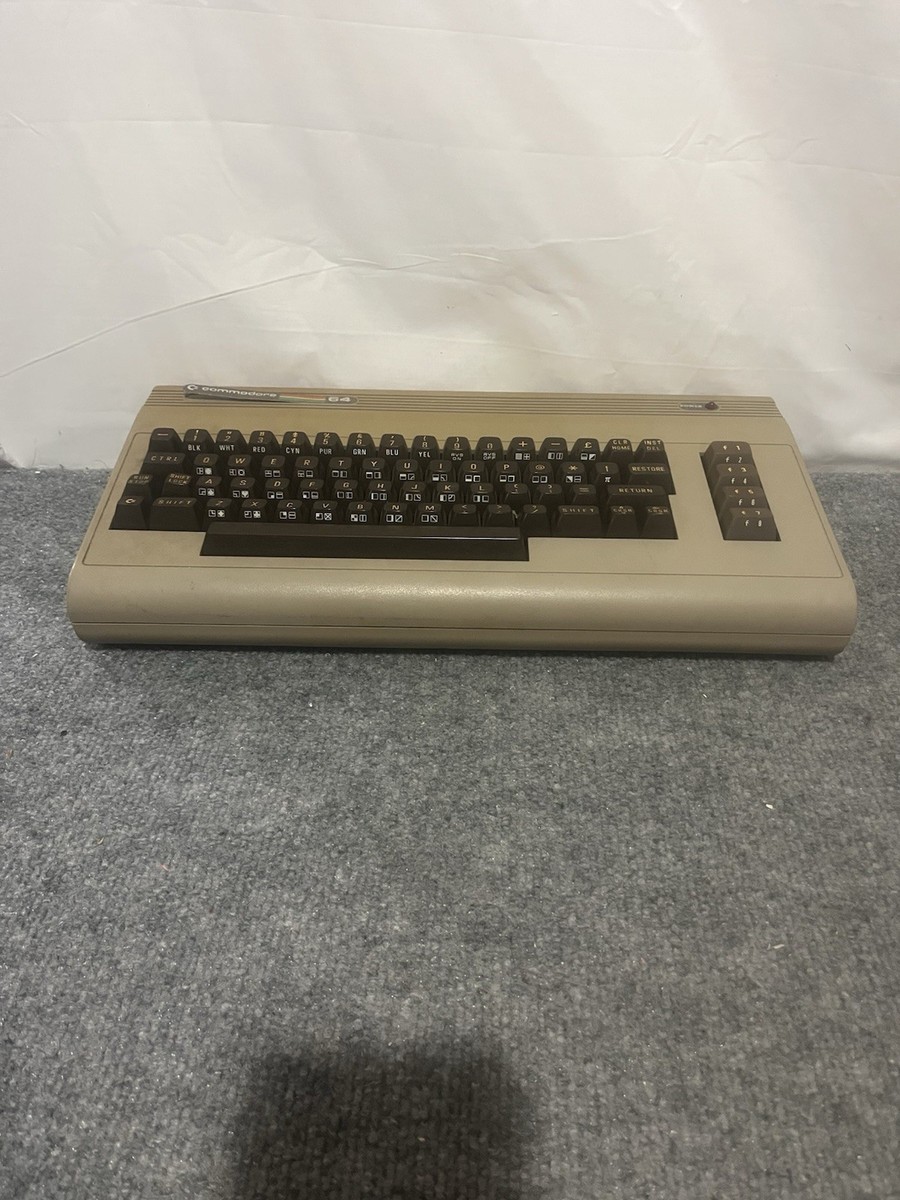 Vintage Commodore 64 With Power Supply Untested | eBay