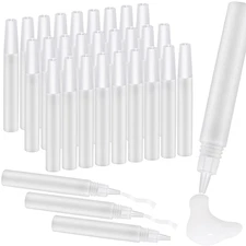 30 Pcs Art White Glue Stick Pens, 10ml Quick Dry Tacky Glue Pens Precise Apply L