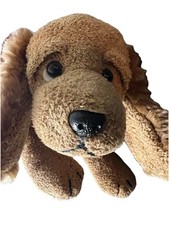 Vtg Dog Stuffed Animal Cocker Spaniel Russ Berrie floppy ear Puppy plush Soft